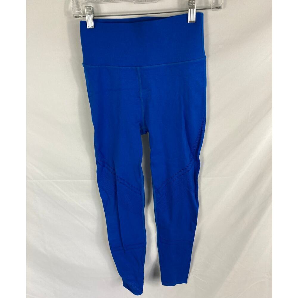 Fabletics Sculptknit Blue Leggings Size XS